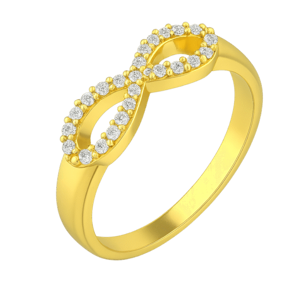 Infinity Gold Ring